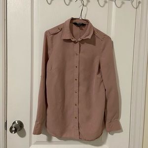 Beautiful tan coloured blouse by Evernew Melbourne in size 0